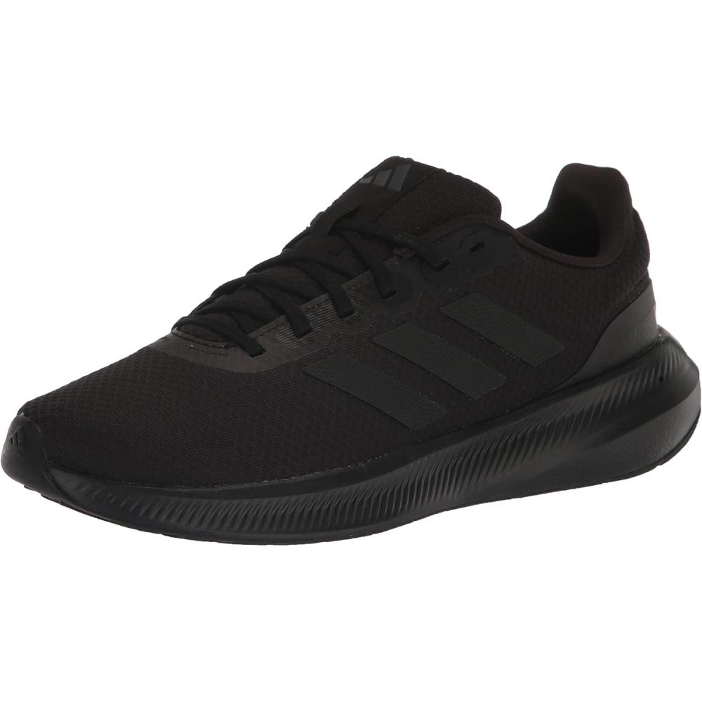 imageadidas Mens Run Falcon 30 ShoeBlackBlackCarbon