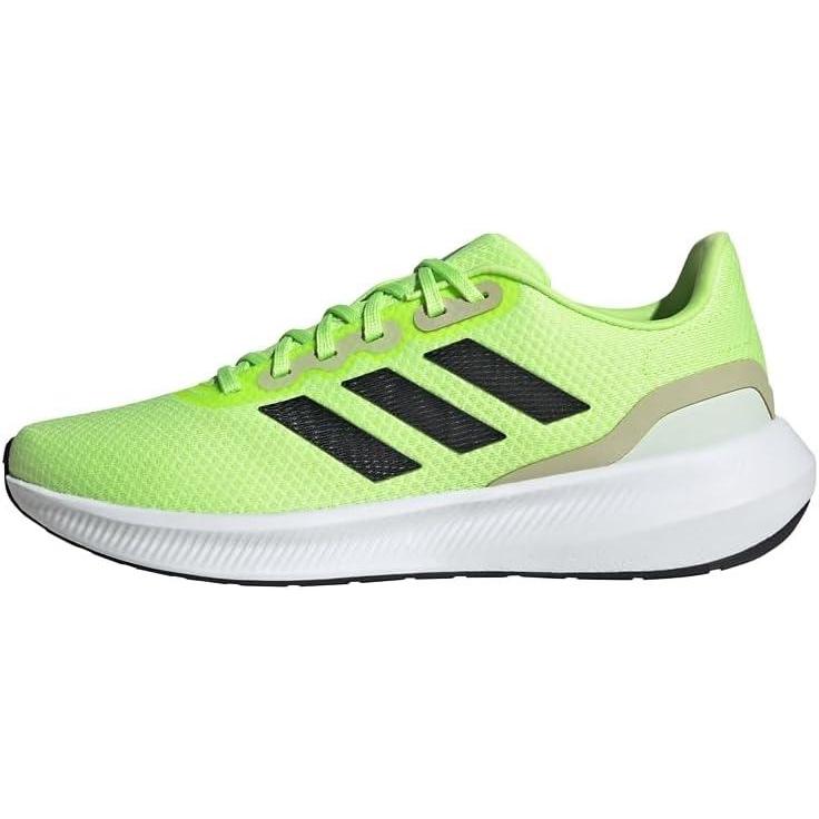 imageadidas Mens Run Falcon 30 ShoeGreen Spark Core Black Putty Grey
