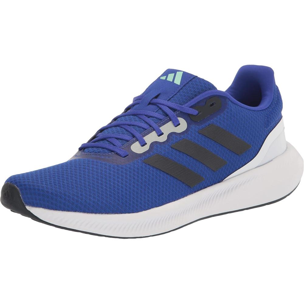imageadidas Mens Run Falcon 30 ShoeLucid BlueInkWhite