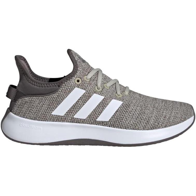 imageadidas Womens Cloudfoam Pure SneakerPutty GreyWhiteCharcoal