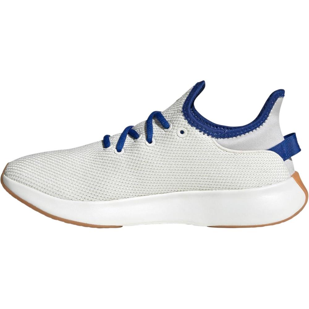 imageadidas Womens Cloudfoam Pure SneakerWhiteTeam Royal BlueGrey