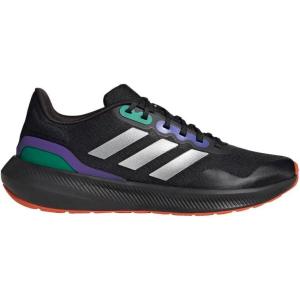 adidas Men’s Run Falcon 3.0 Shoe(Black/Silver Metallic)