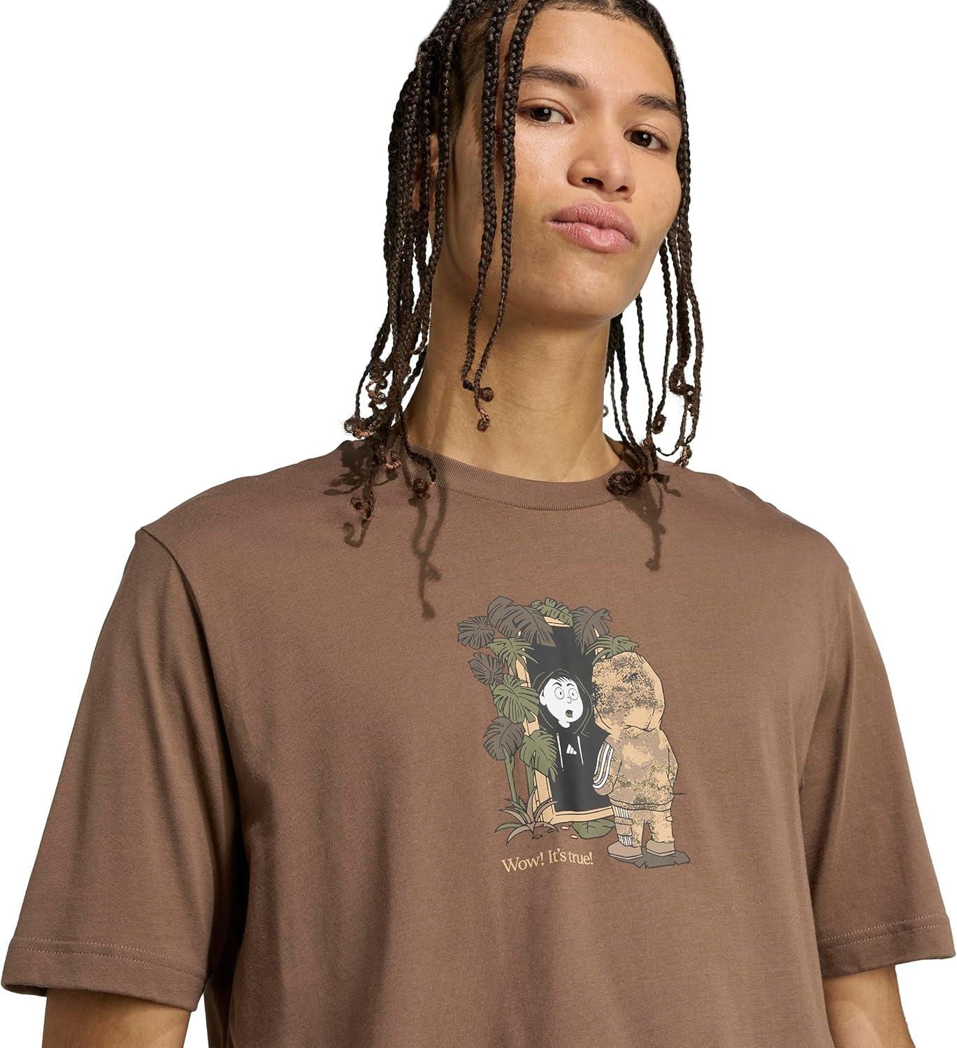 image:imageAdidas Mens Camouflage Graphic TShirtEarth StrataExplorer