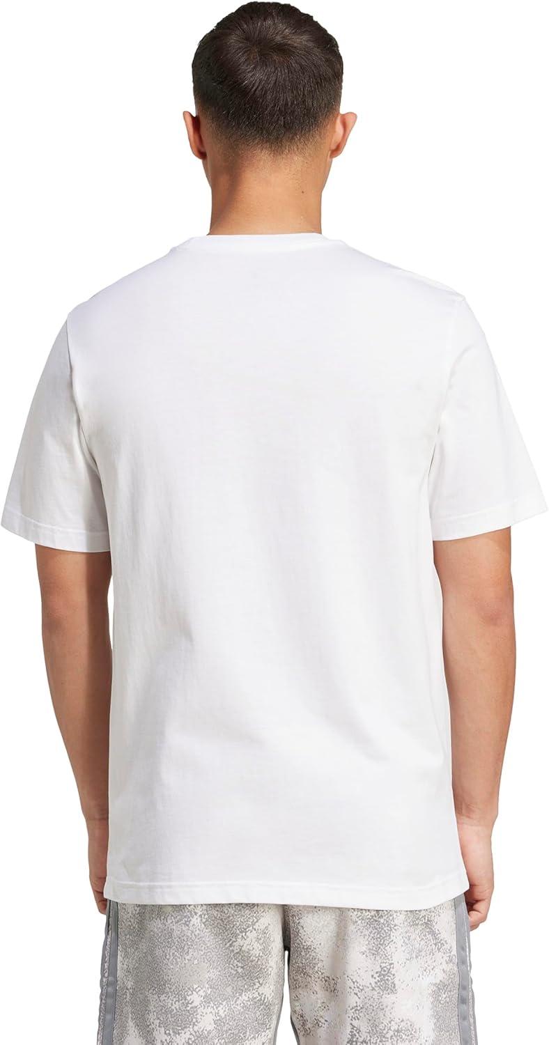 image:imageAdidas Mens Camouflage Graphic TShirtGreyScript