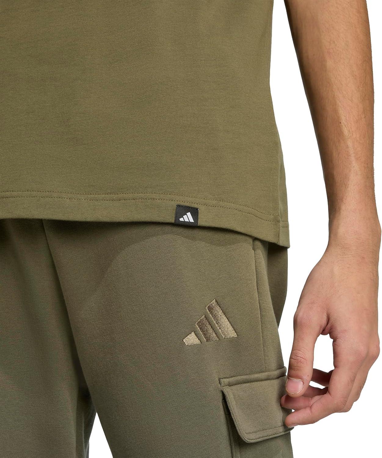 image:imageAdidas Mens Camouflage Graphic TShirtOlive StrataLogo