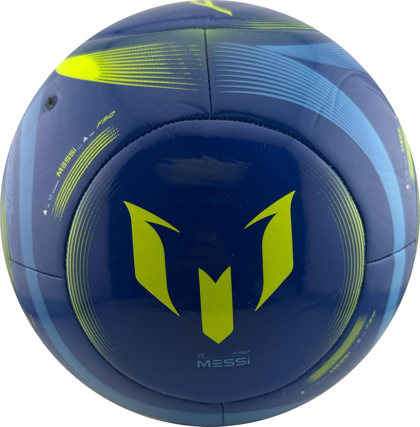 image:imageadidas Unisex Messi Club Soccer BallTeam Royal BlueSemi Blue BurstSolar Yellow