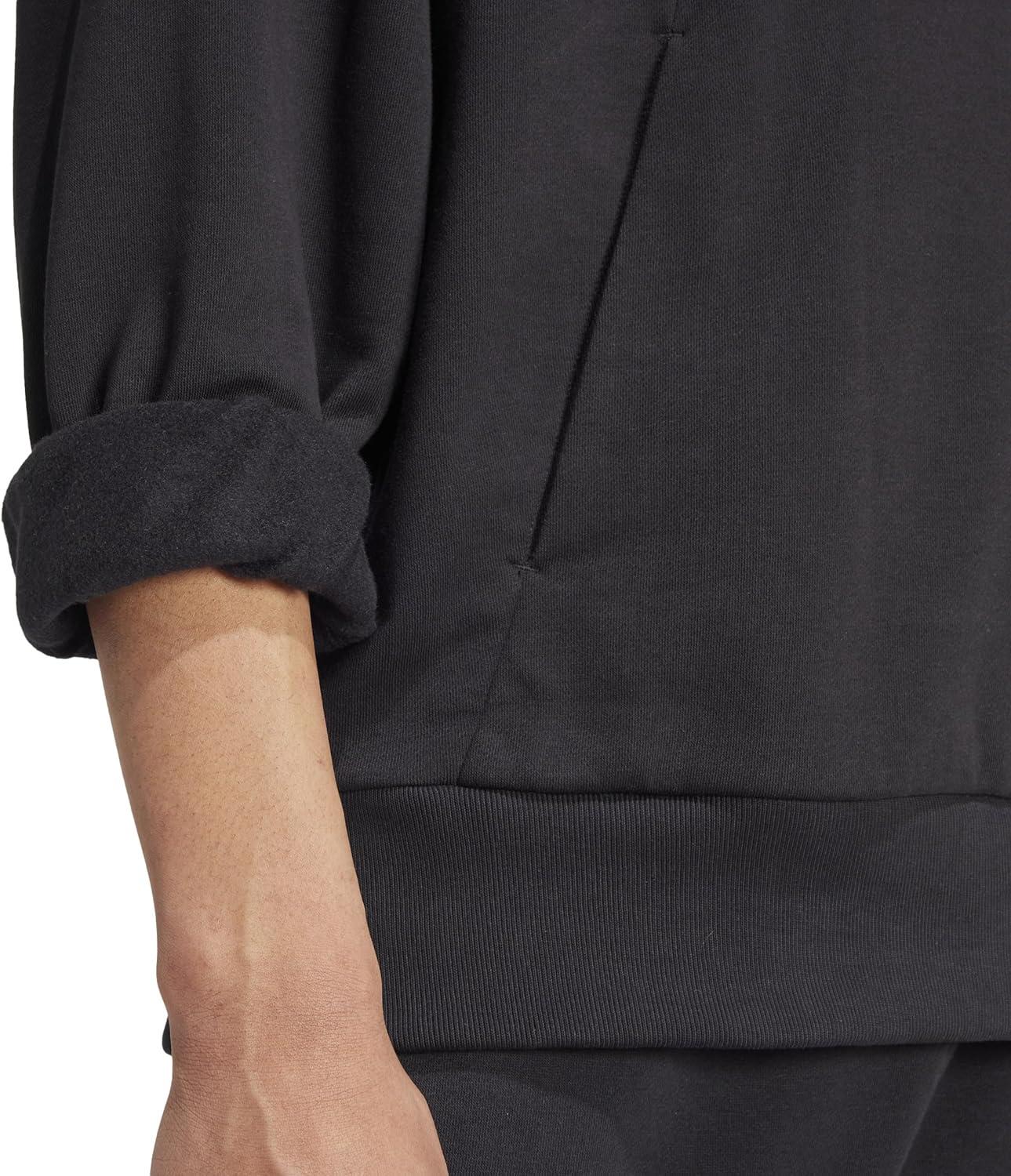 image:imageadidas mens All Szn Fleece Loose HoodieBlack