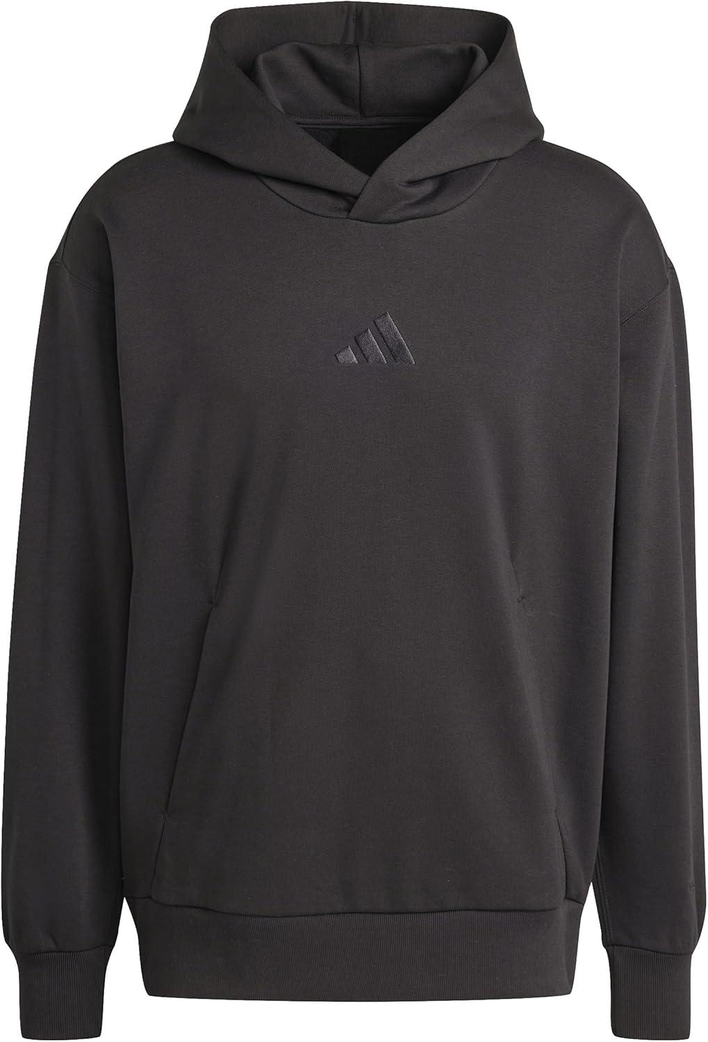 image:imageadidas mens All Szn Fleece Loose HoodieBlack
