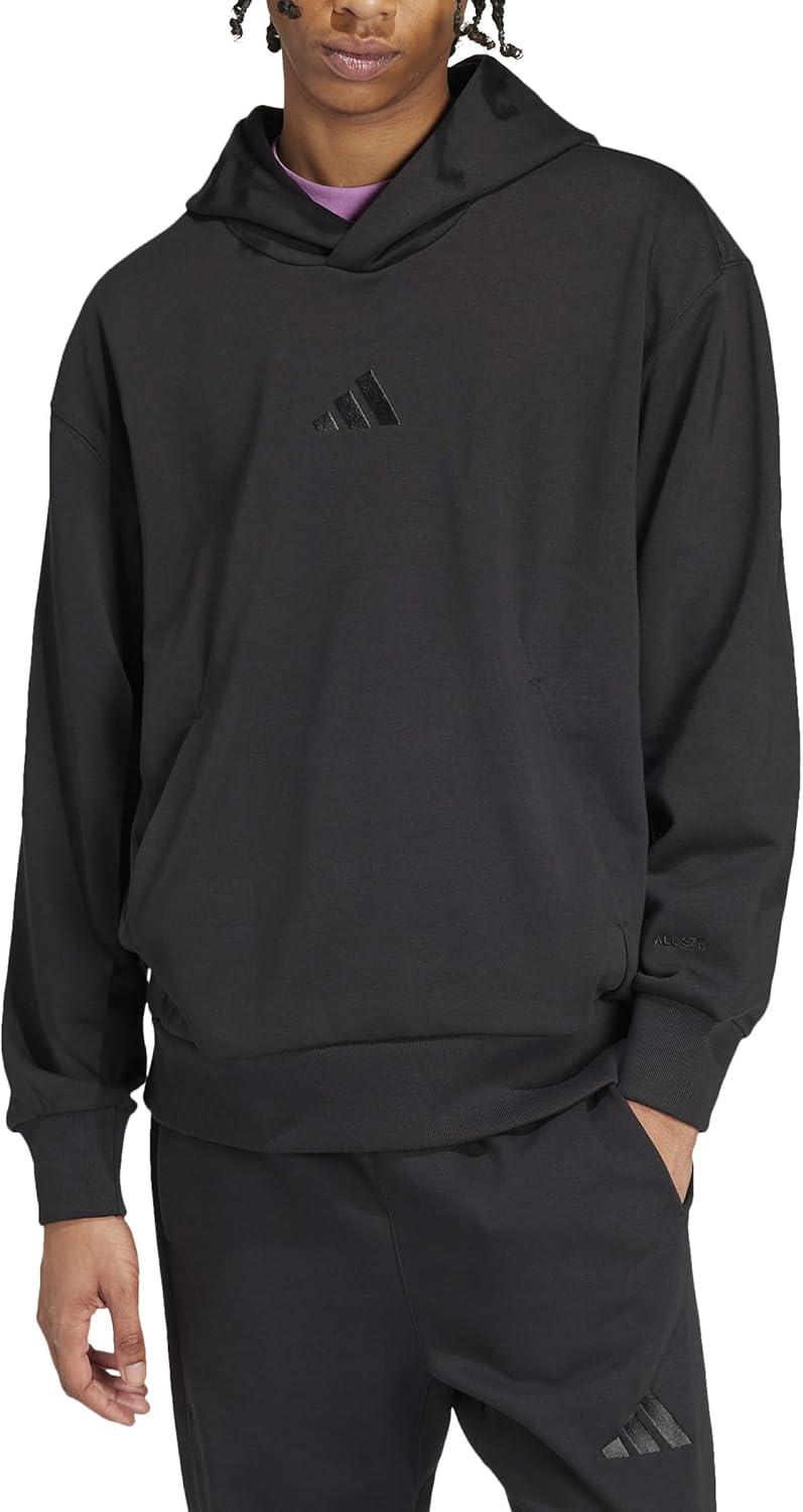image:imageadidas mens All Szn Fleece Loose HoodieBlack