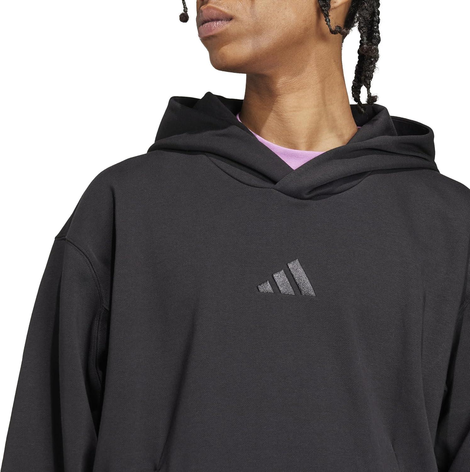 image:imageadidas mens All Szn Fleece Loose HoodieBlack