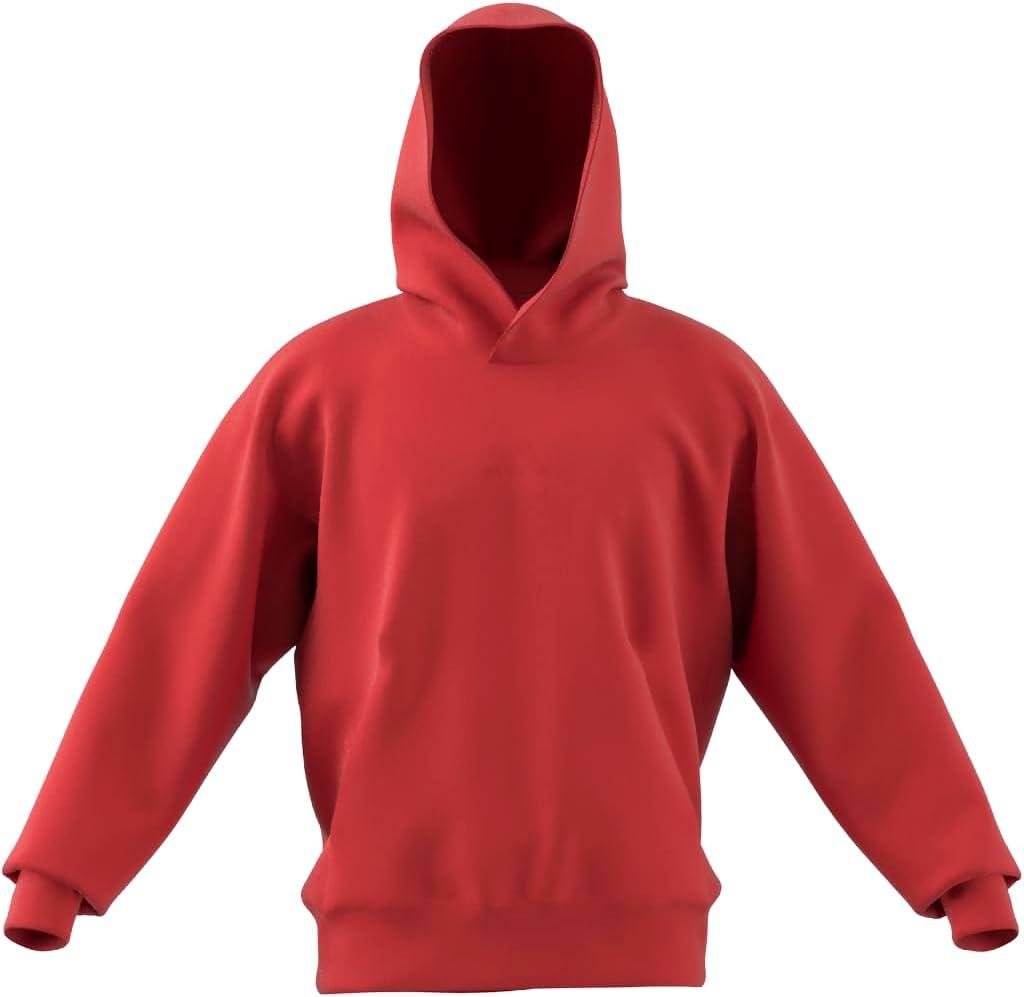 image:imageadidas mens All Szn Fleece Loose HoodieBright Red