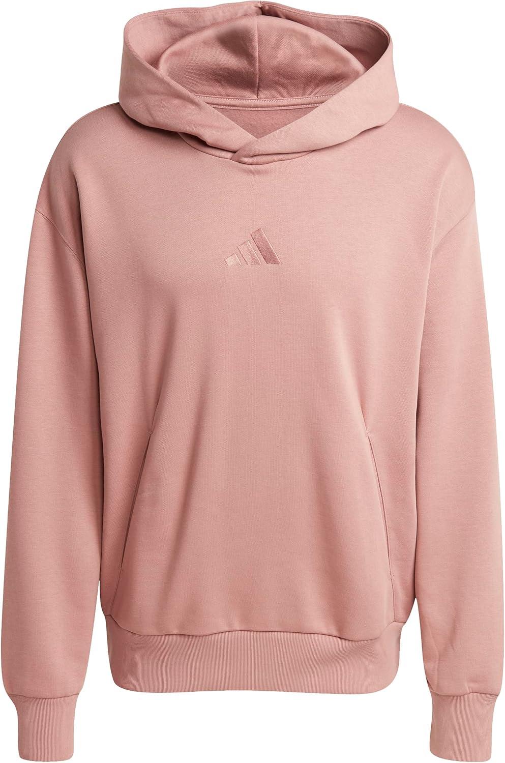 image:imageadidas mens All Szn Fleece Loose HoodieWarm Clay
