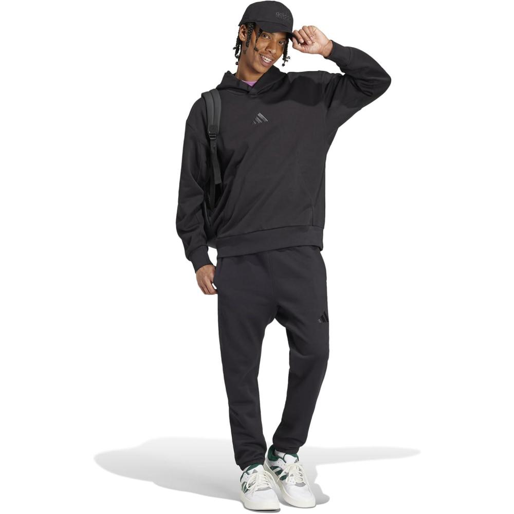 image:imageadidas mens All Szn Fleece Loose HoodieBlack