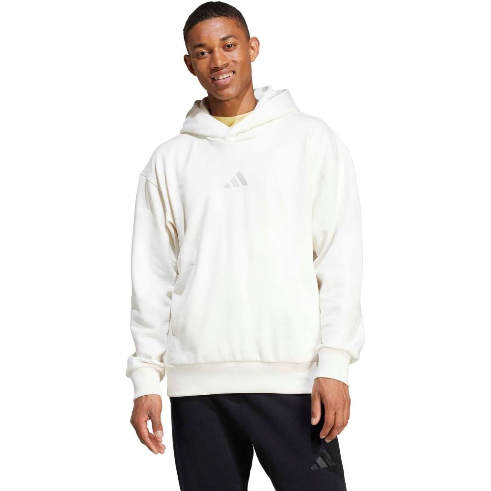 image:imageadidas mens All Szn Fleece Loose HoodieOffwhite