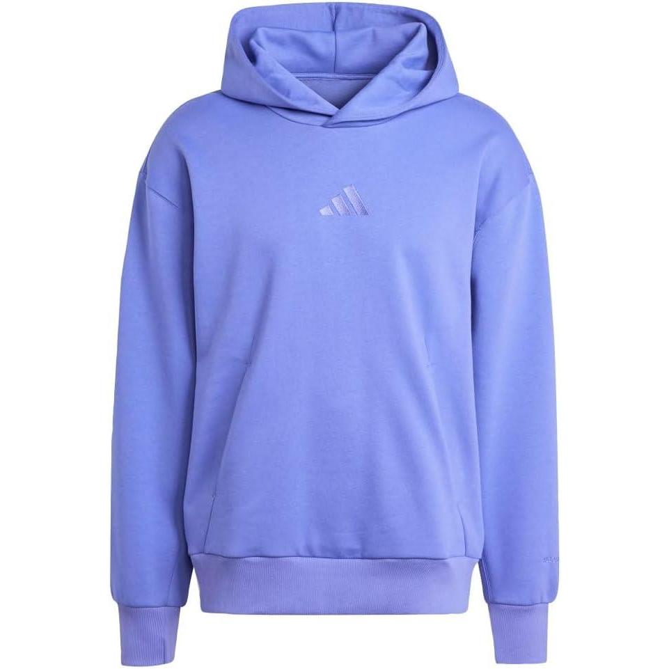 image:imageadidas mens All Szn Fleece Loose HoodieSemi Cobalt Blue