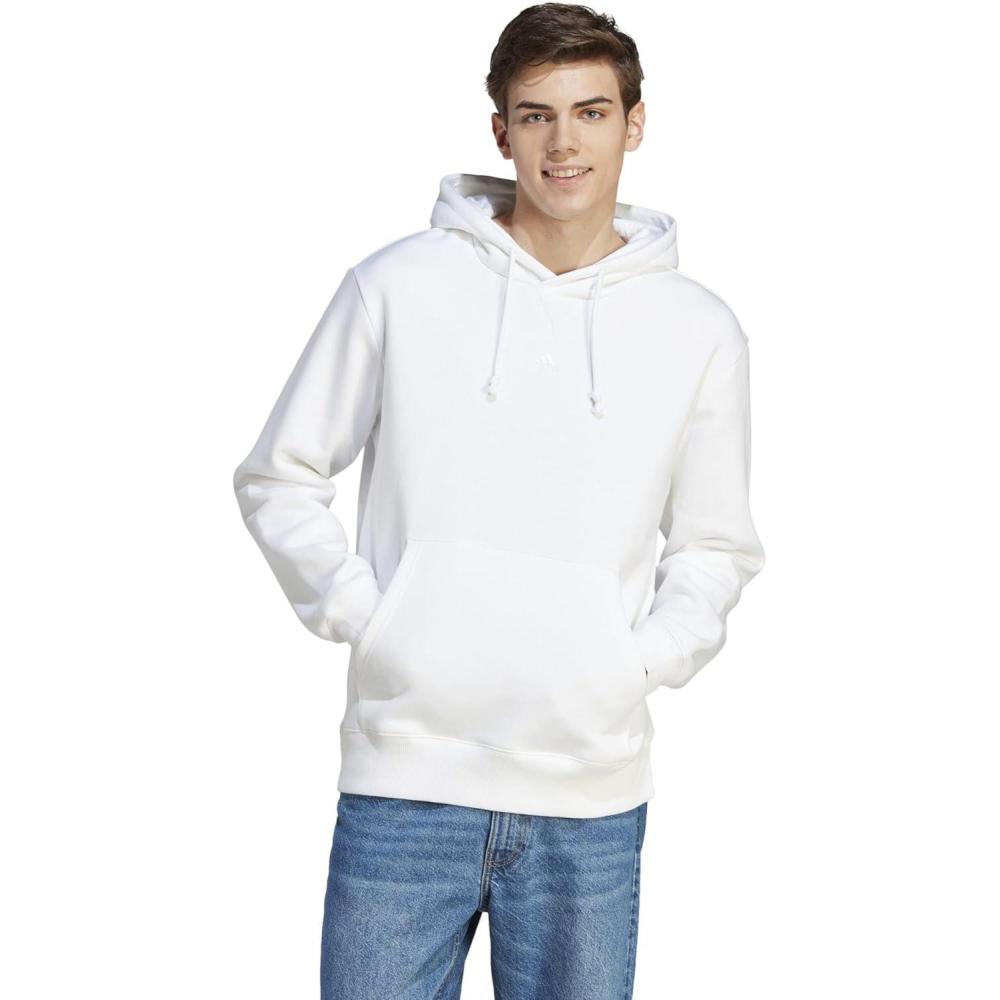 image:imageadidas mens All Szn Fleece Loose HoodieWhite