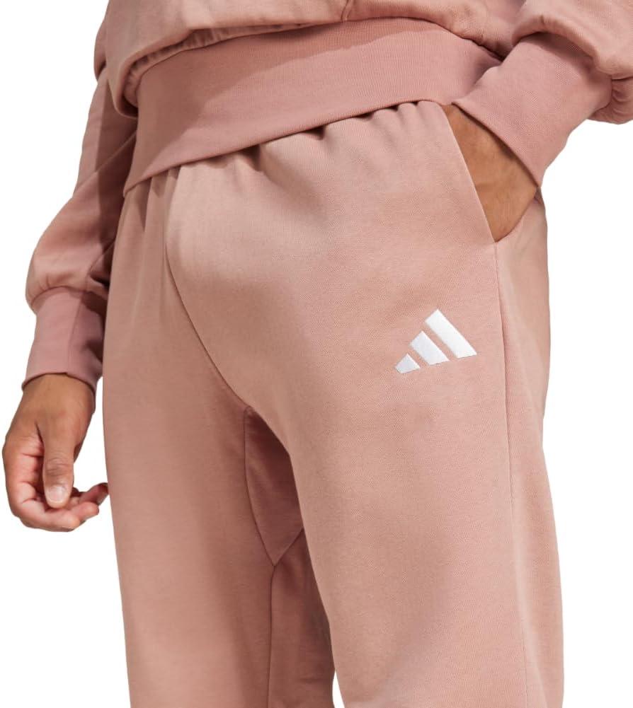 image:imageAdidas Mens Essentials Feel Cozy Fleece PantsWarm ClayWhite