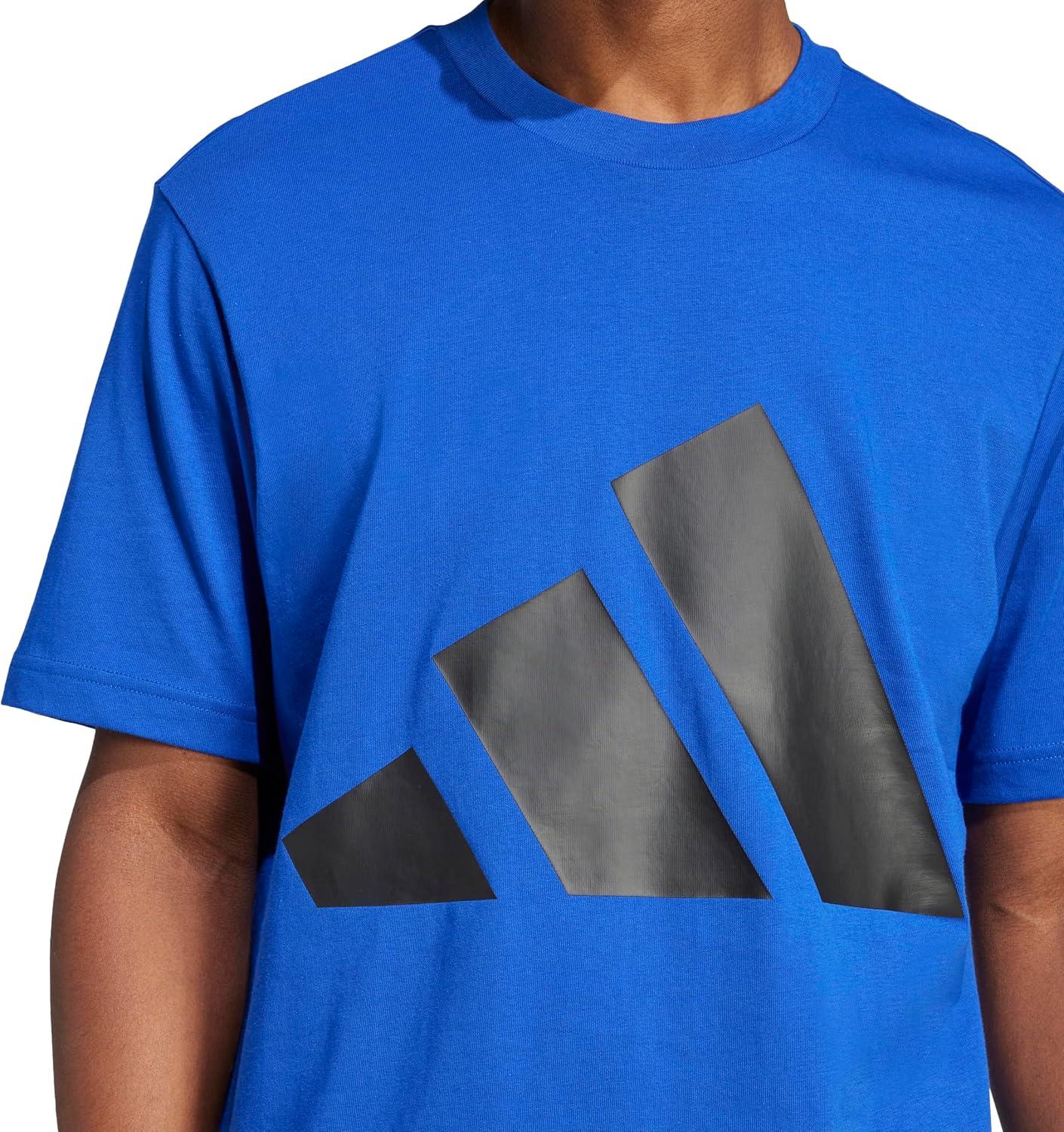 image:imageadidas Mens Essentials Big Logo TShirtTeam Royal BlueBlack
