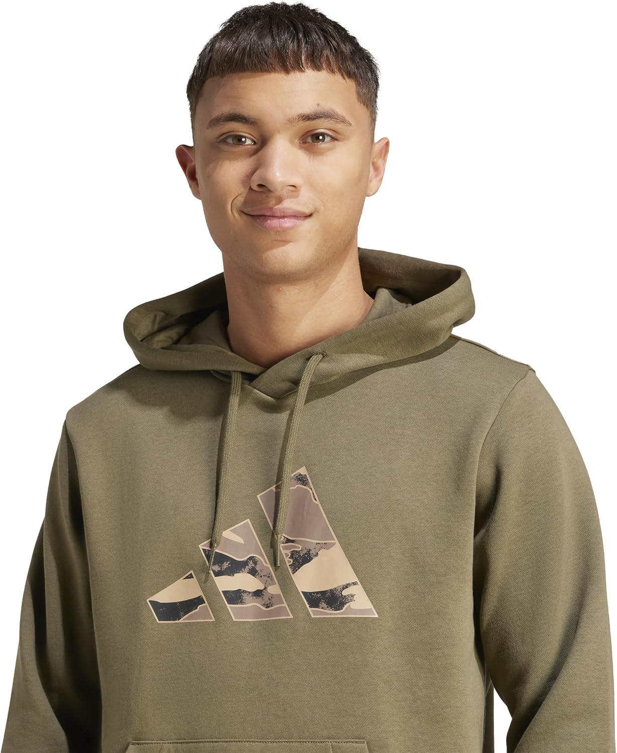 image:imageadidas mens Camouflage Graphic HoodieOlive Strata
