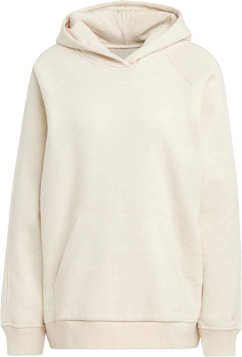 image:imageadidas womens All Szn Bf HoodieEcru Tint Melange