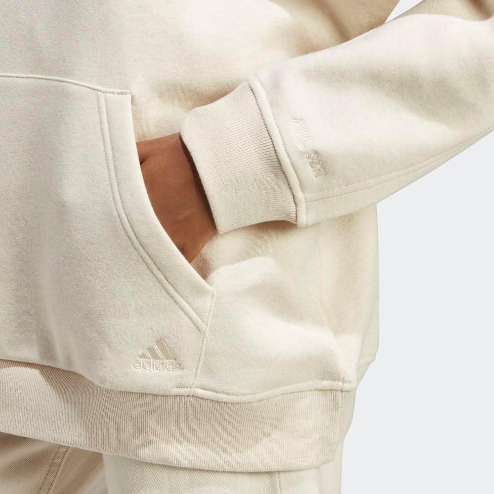 image:imageadidas womens All Szn Bf HoodieEcru Tint Melange