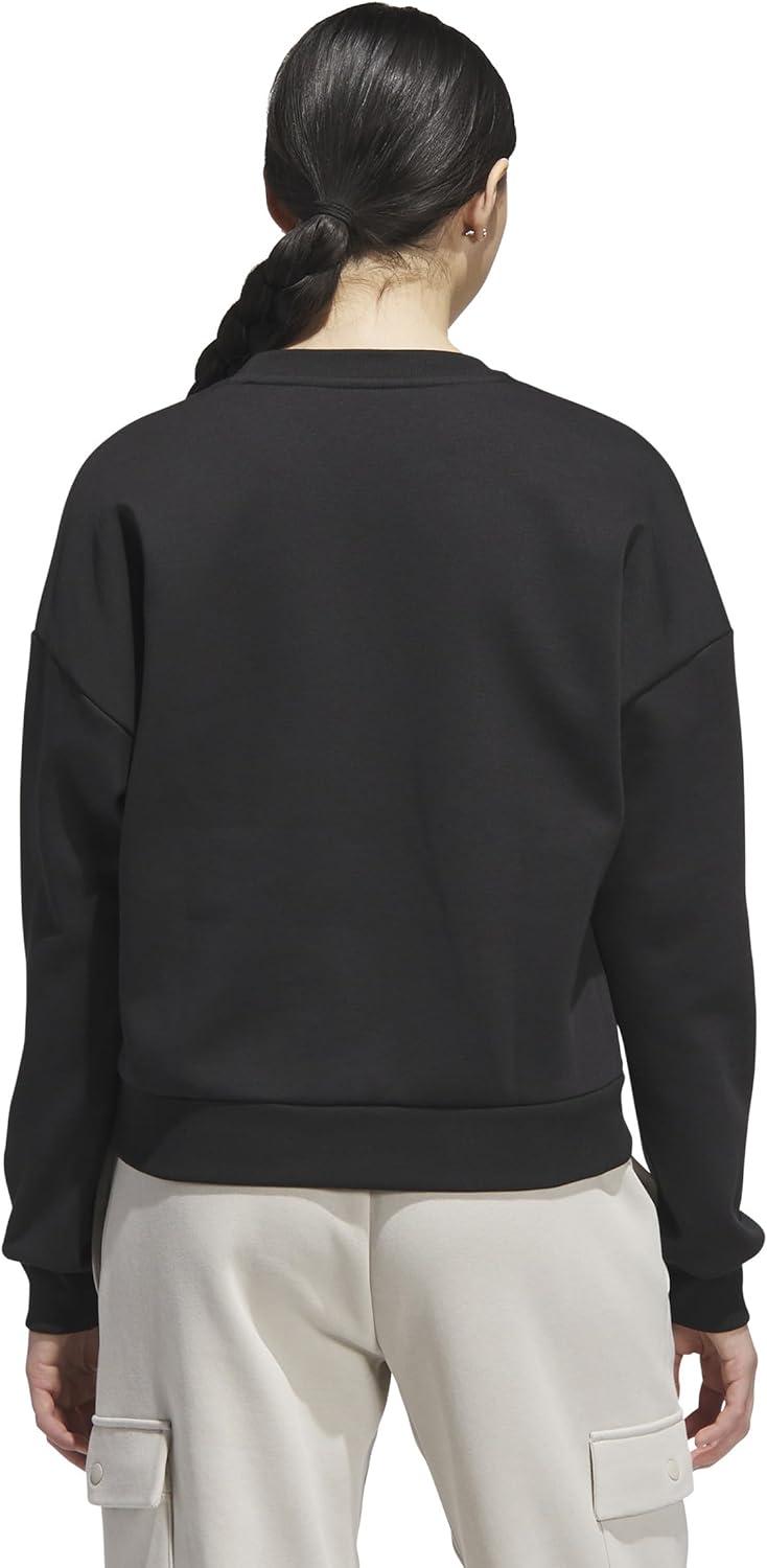 image:imageadidas womens Seasonal Essentials Pearls Graphic SweatshirtBlack