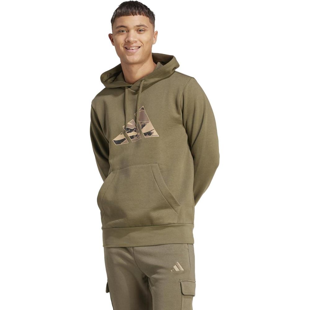 image:imageadidas mens Camouflage Graphic HoodieOlive Strata