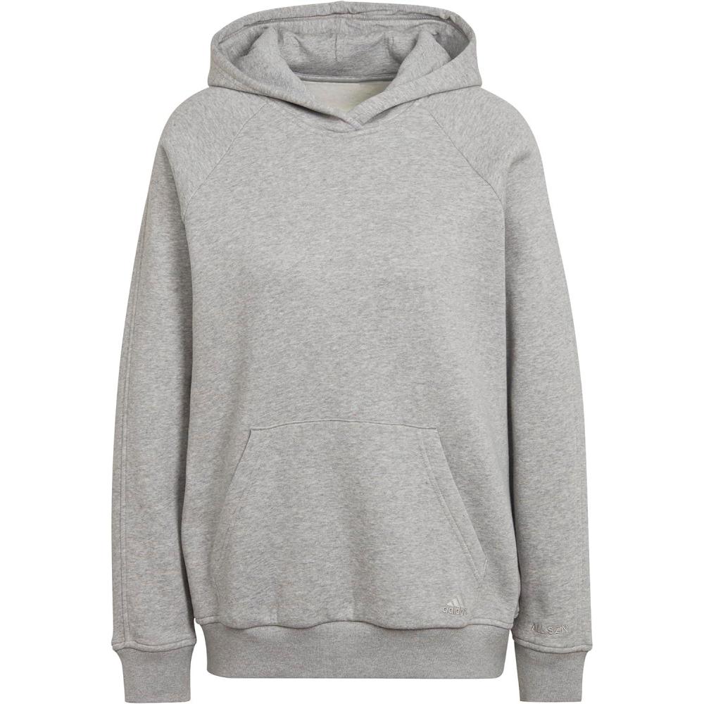 image:imageadidas womens All Szn Bf HoodieMedium Grey Heather