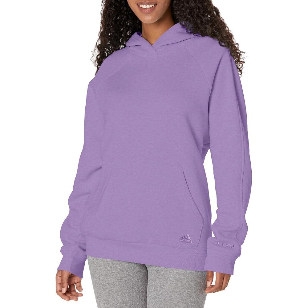 image:imageadidas womens All Szn Bf HoodieViolet Fusion