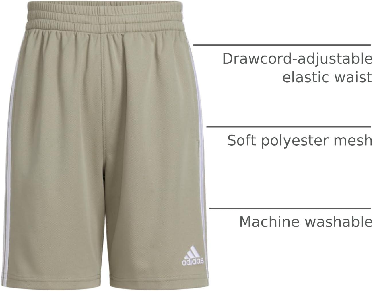 image:imageAdidas Boys Active Sports Athletic ShortLight Grey
