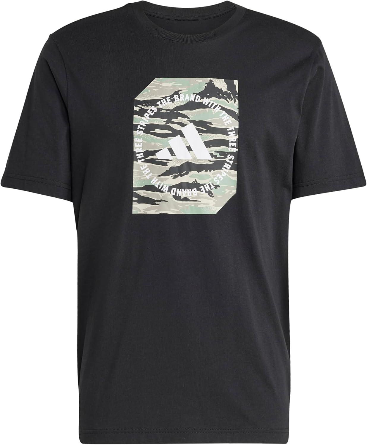 image:imageAdidas Mens Camouflage Shape Graphic TShirtBlack