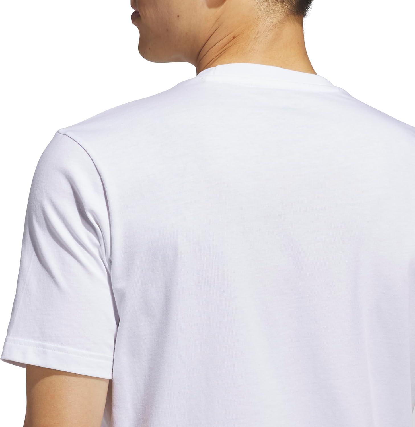 image:imageAdidas Mens Camouflage Shape Graphic TShirtWhite