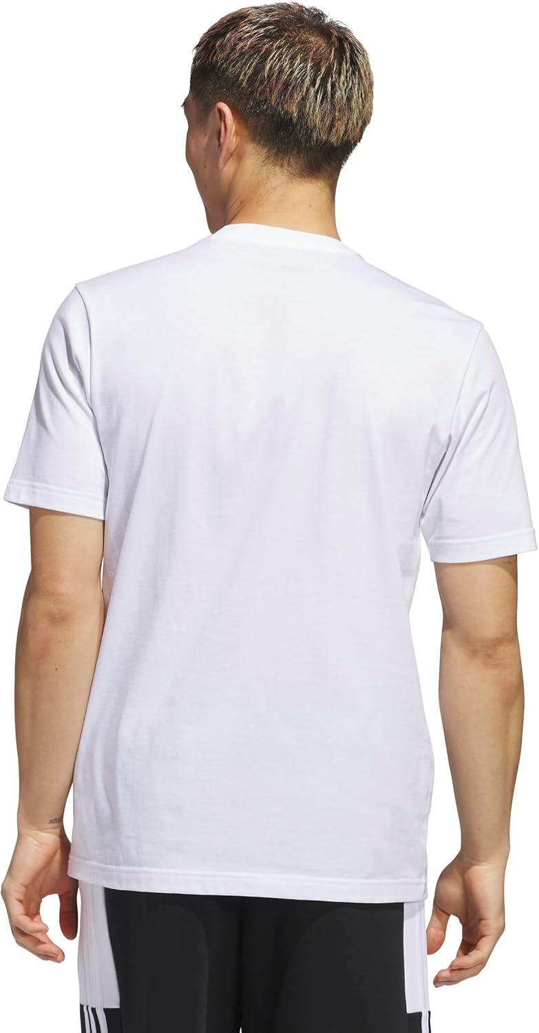 image:imageAdidas Mens Camouflage Shape Graphic TShirtWhite