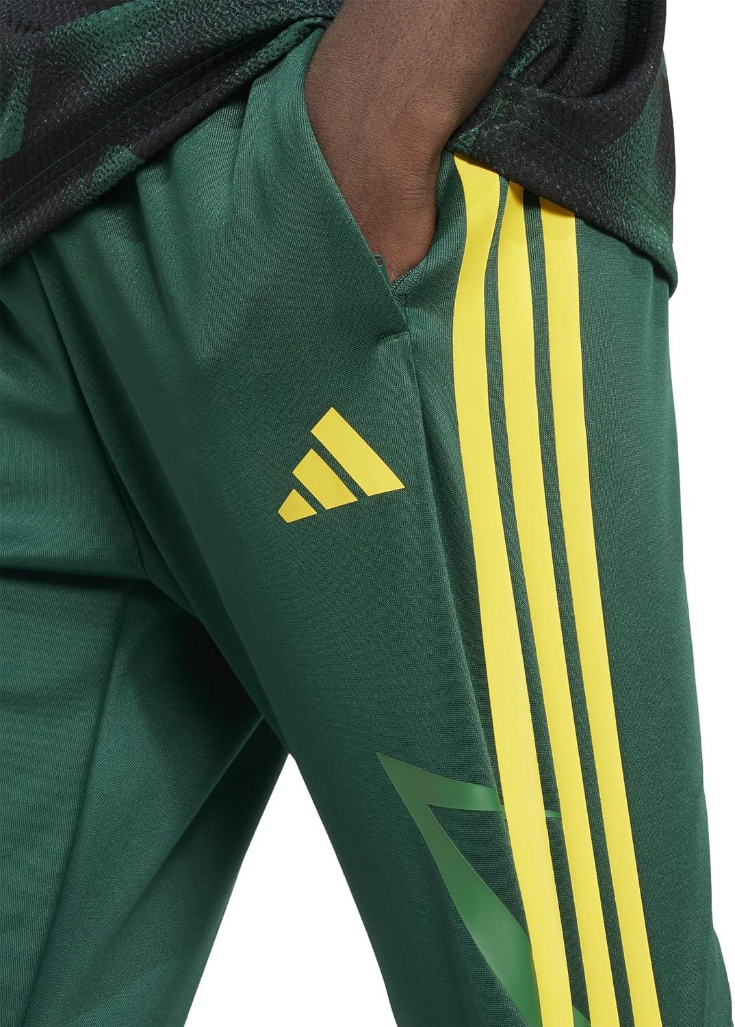 image:imageAdidas Mens House of Tiro Nations Pack Pants Regular ampamp TallCollegiate GreenBlanch CargoBold Gold