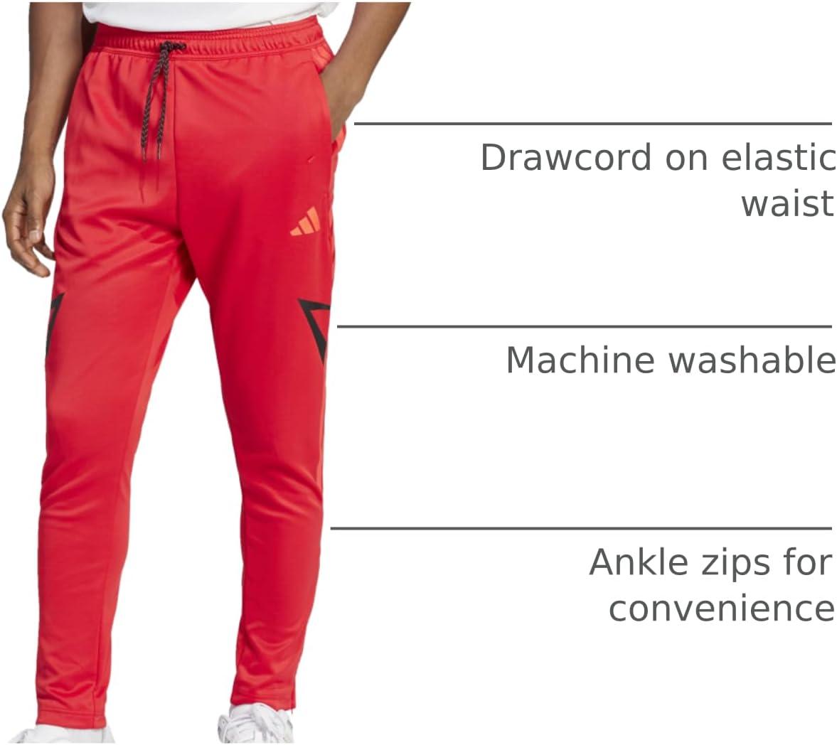 image:imageAdidas Mens House of Tiro Nations Pack Pants Regular ampamp TallPure RubyBlackLucid Red