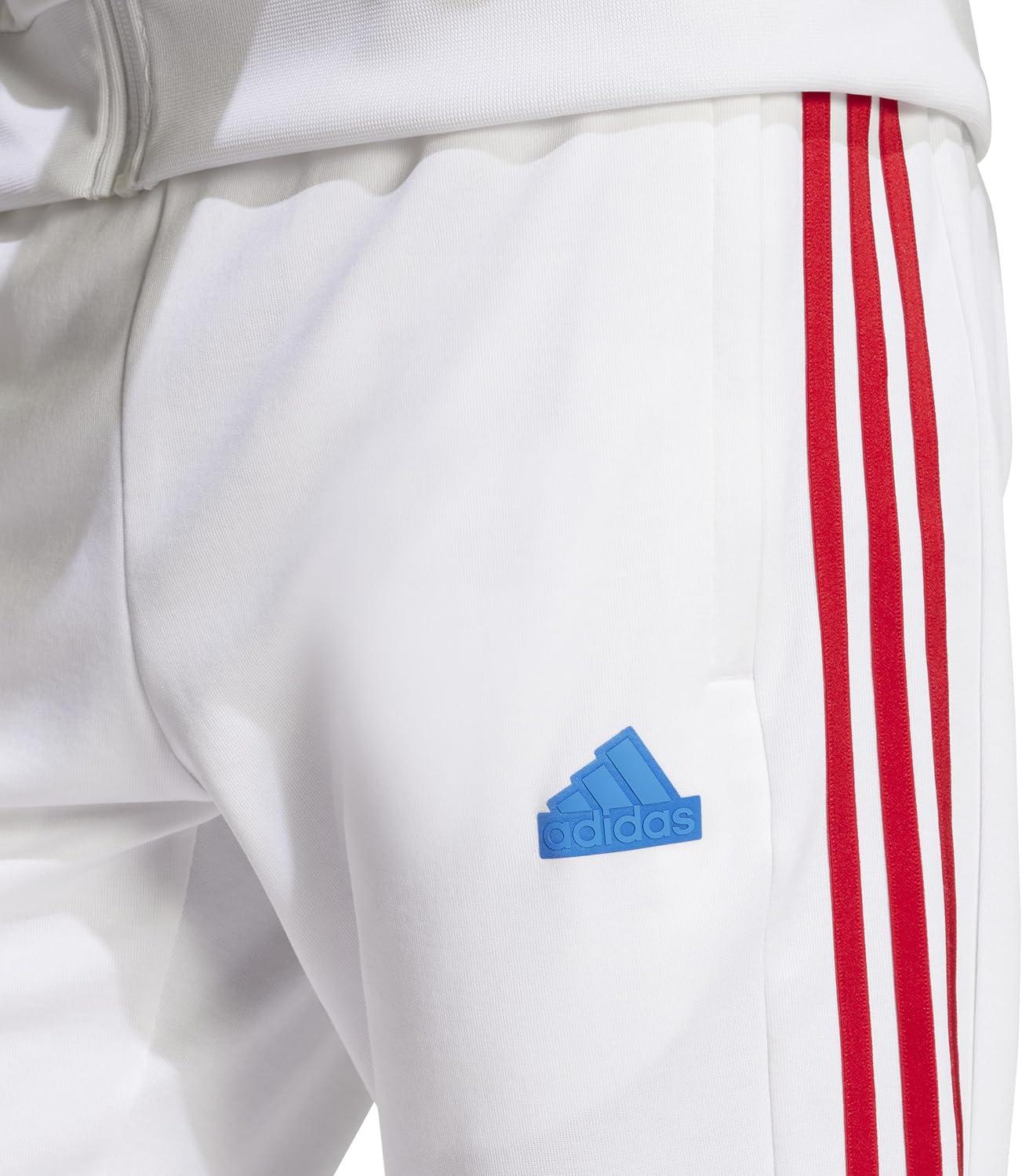 image:imageAdidas Mens House of Tiro Nations Pack Pants Regular ampamp TallWhiteBetter ScarletTrue Blue