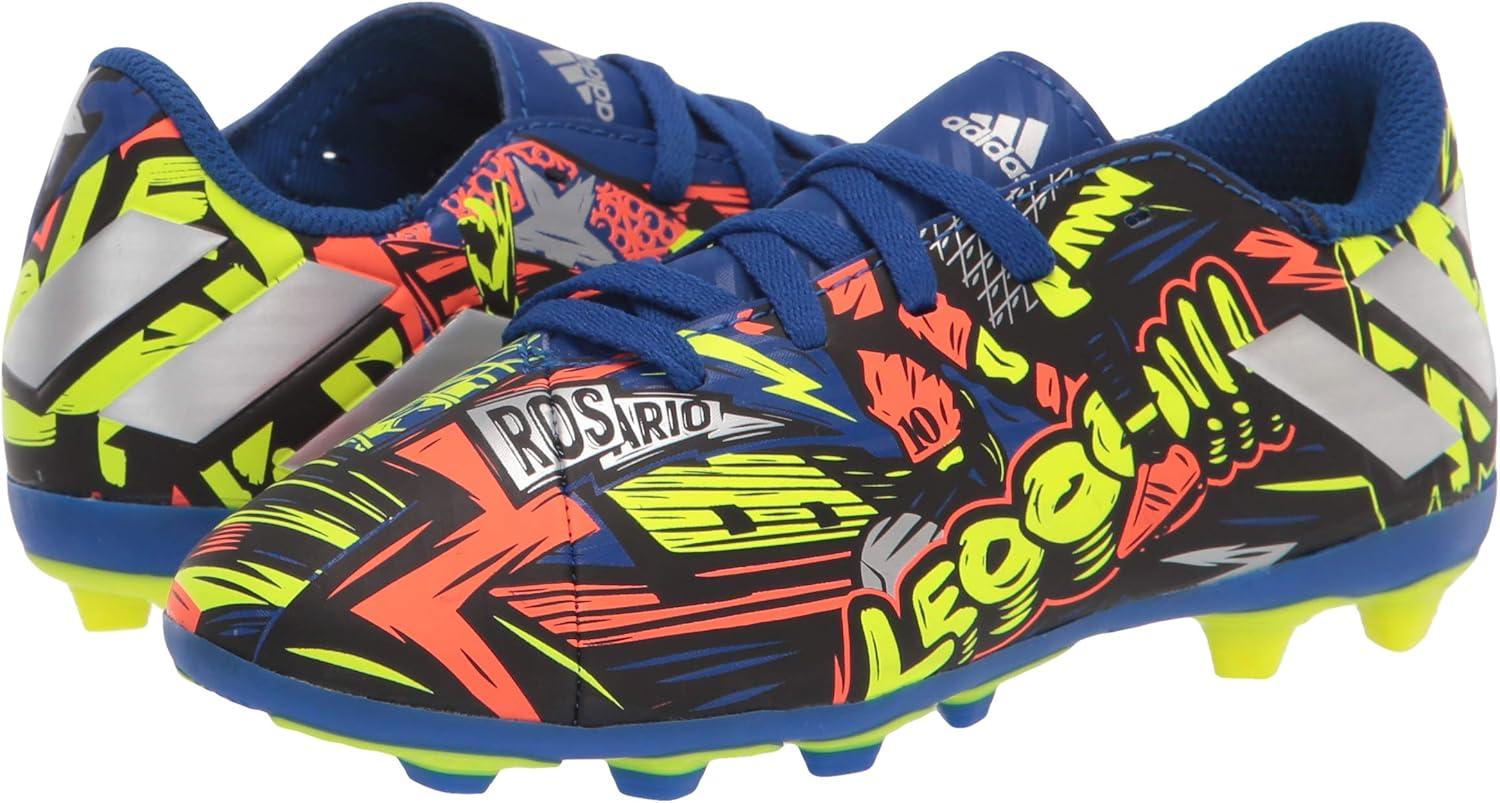 image:imageadidas Mens Nemeziz 194 Firm Ground Soccer ShoeRoyal BlueSilverYellow