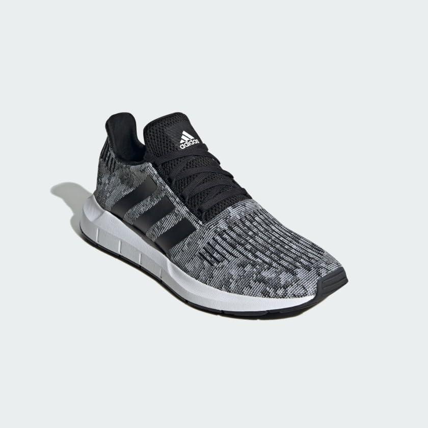 image:imageadidas Mens Swift Run 10 Running ShoesBlackBlackWhite