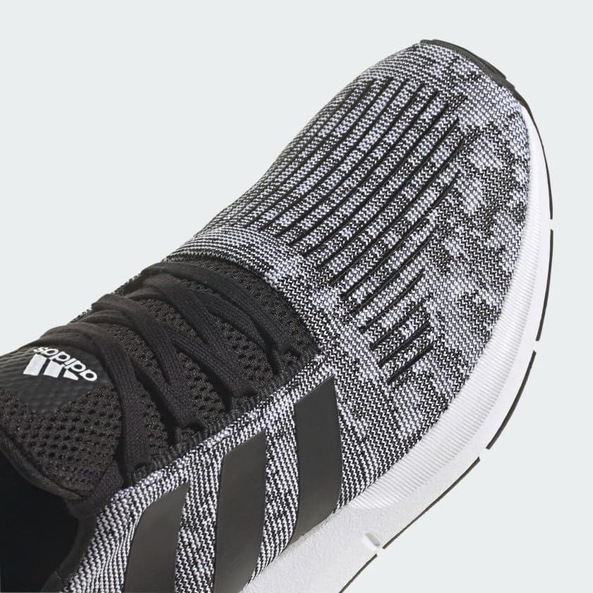 image:imageadidas Mens Swift Run 10 Running ShoesBlackBlackWhite