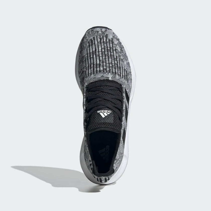 image:imageadidas Mens Swift Run 10 Running ShoesBlackBlackWhite