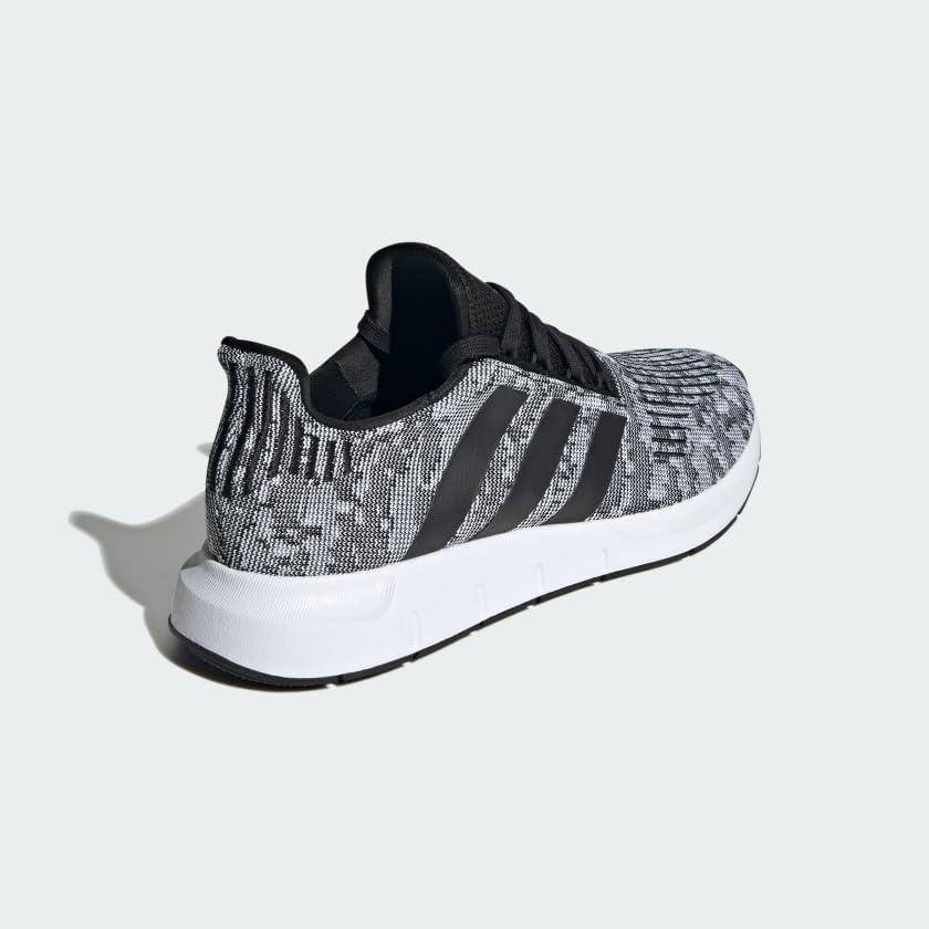 image:imageadidas Mens Swift Run 10 Running ShoesBlackBlackWhite
