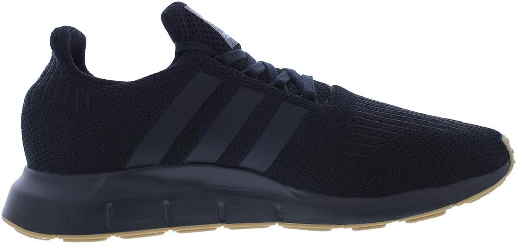 image:imageadidas Mens Swift Run 10 Running ShoesCore BlackShadow BlackBrown Gum FourDark Black