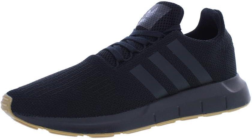 image:imageadidas Mens Swift Run 10 Running ShoesCore BlackShadow BlackBrown Gum FourDark Black