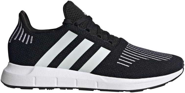 image:imageadidas Mens Swift Run 10 Running ShoesCore BlackWhiteWhite