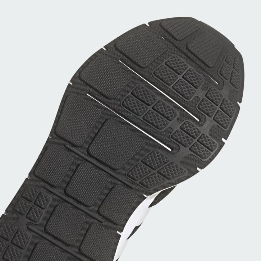 image:imageadidas Mens Swift Run 10 Running ShoesCore BlackWhiteWhite