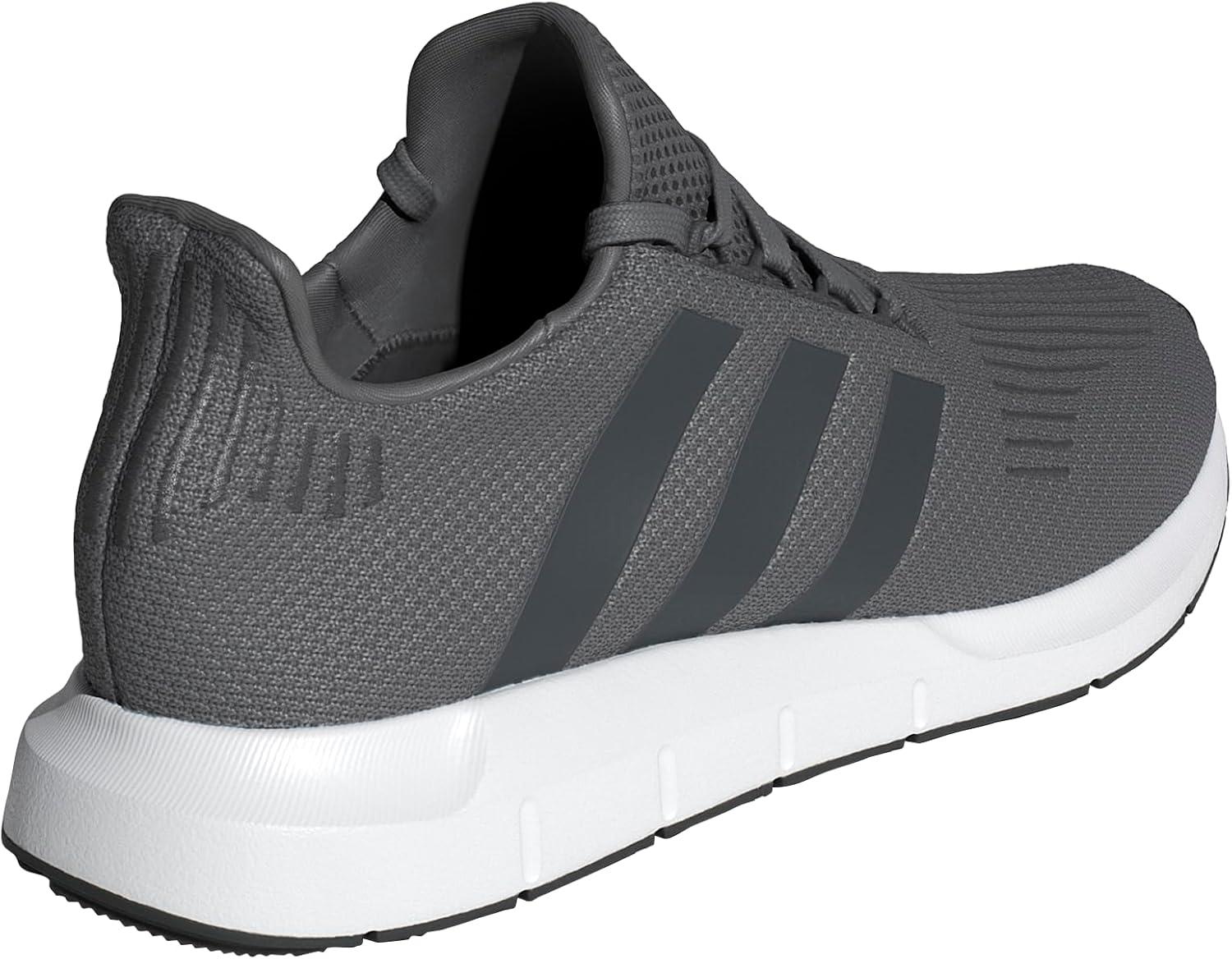 image:imageadidas Mens Swift Run 10 Running ShoesGreyGreyWhite