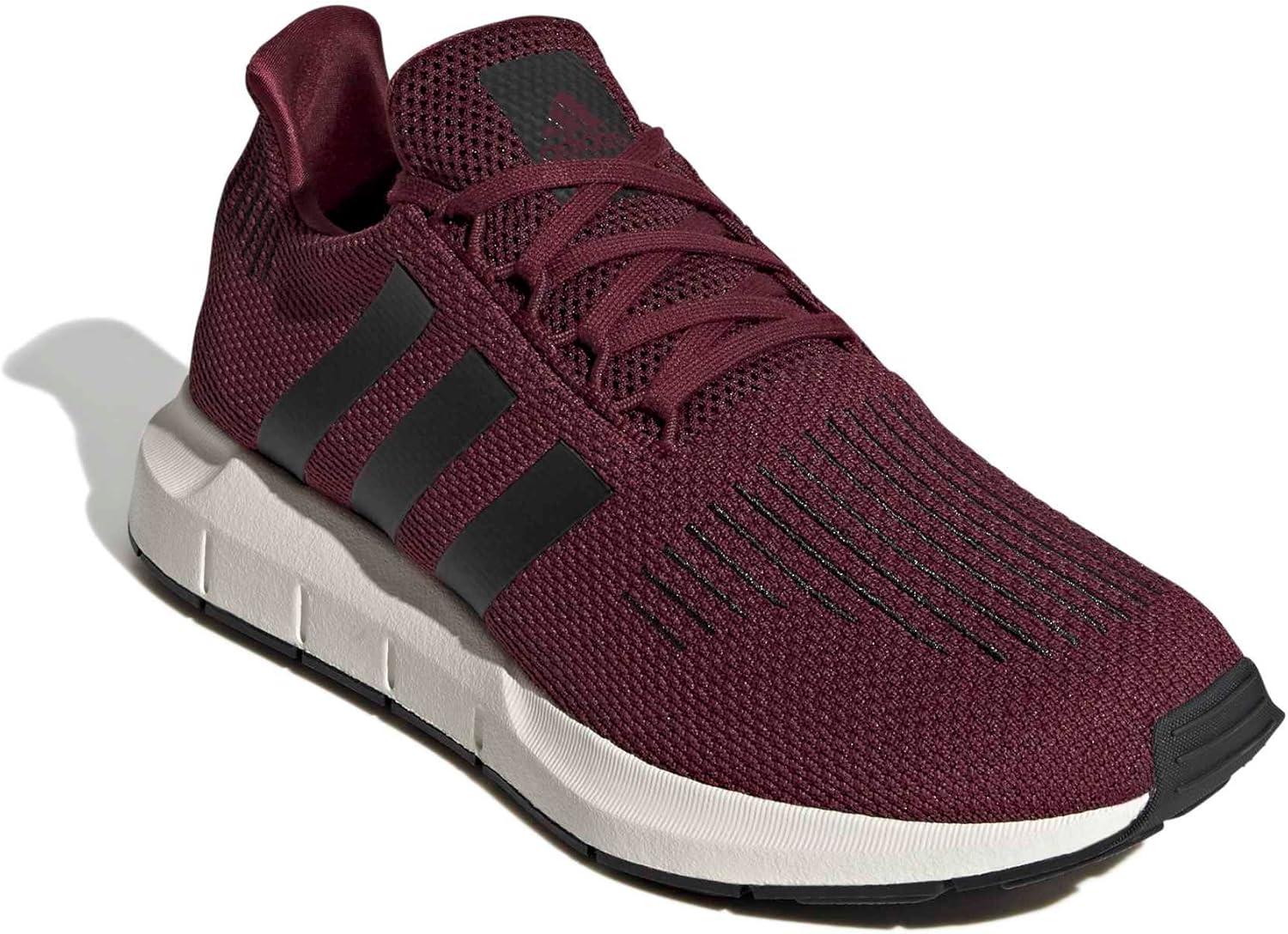 image:imageadidas Mens Swift Run 10 Running ShoesMaroonBlackOff White