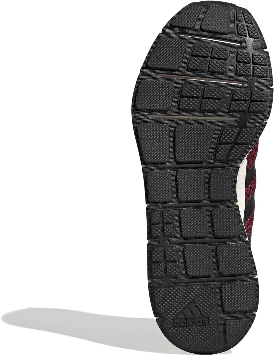 image:imageadidas Mens Swift Run 10 Running ShoesMaroonBlackOff White