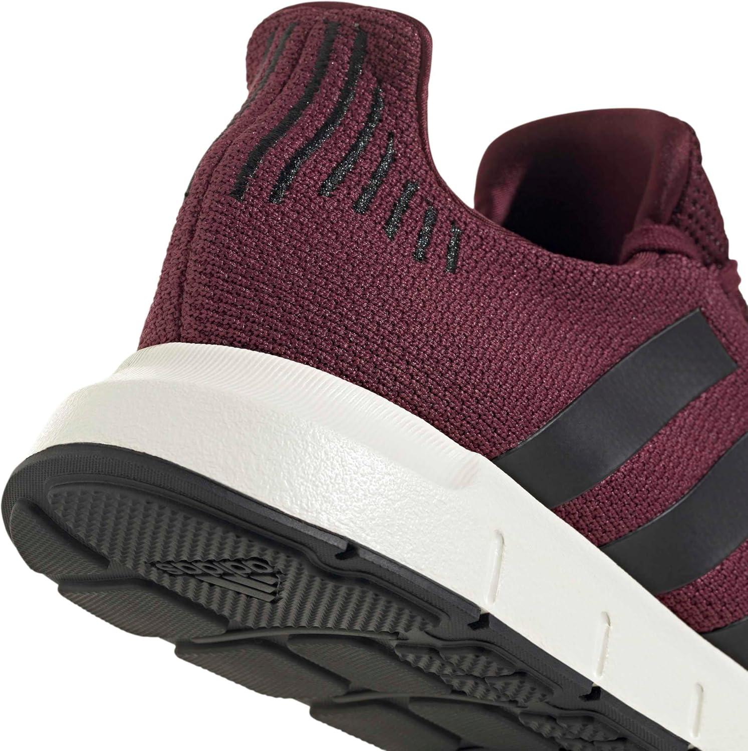 image:imageadidas Mens Swift Run 10 Running ShoesMaroonBlackOff White
