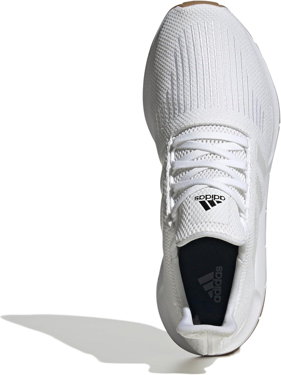 image:imageadidas Mens Swift Run 10 Running ShoesWhiteWhiteBlack